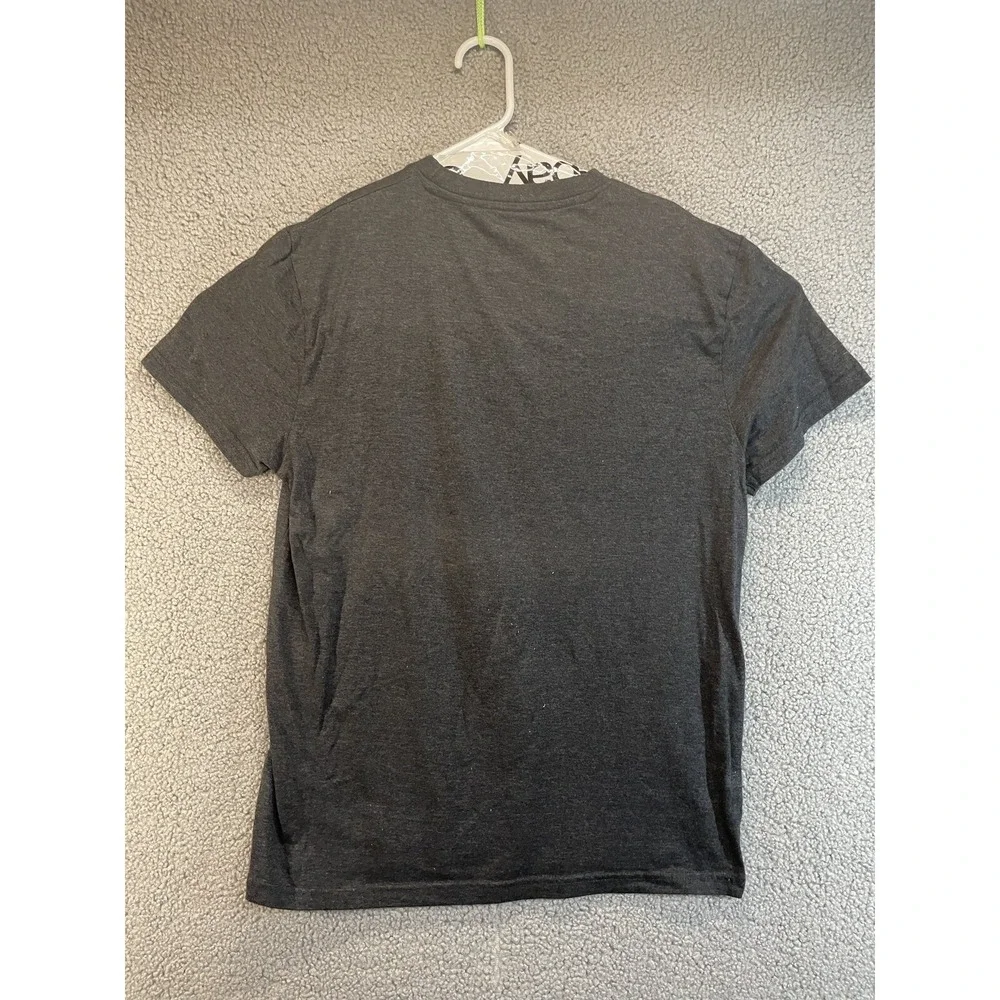 True Religion T-Shirt Men's Large L Short Sleeve Crew‎ Neck Graphic Logo Black